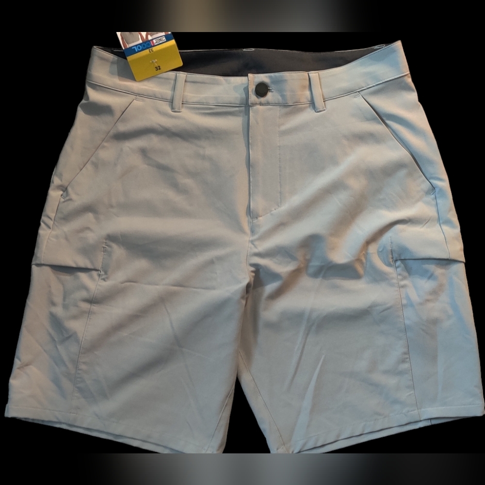32 Degrees Cool Shorts Mens Size 32 Gray Cargo Utility Summer Bottoms